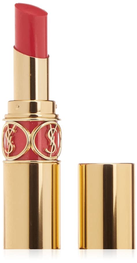 ysl volupte shine 34rose asarine|ysl blush lipstick.